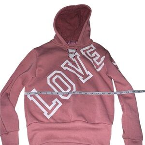 B free love pull over jacket kids size 8/10